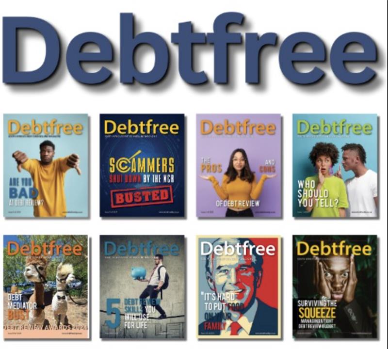 Debtfree Magazine cover