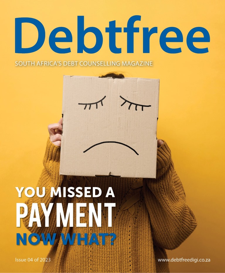 Debtfree Magazine cover
